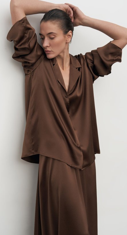 Блуза из шелка