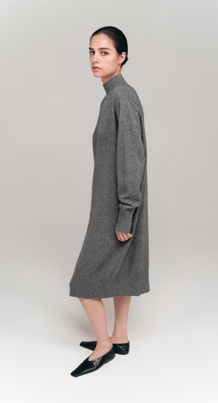 Платье из шерсти и кашемира