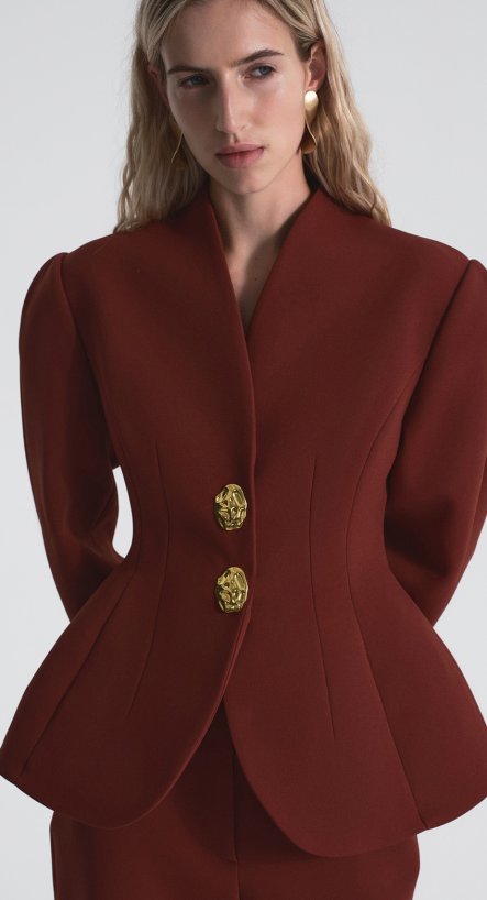 Жакет приталенный