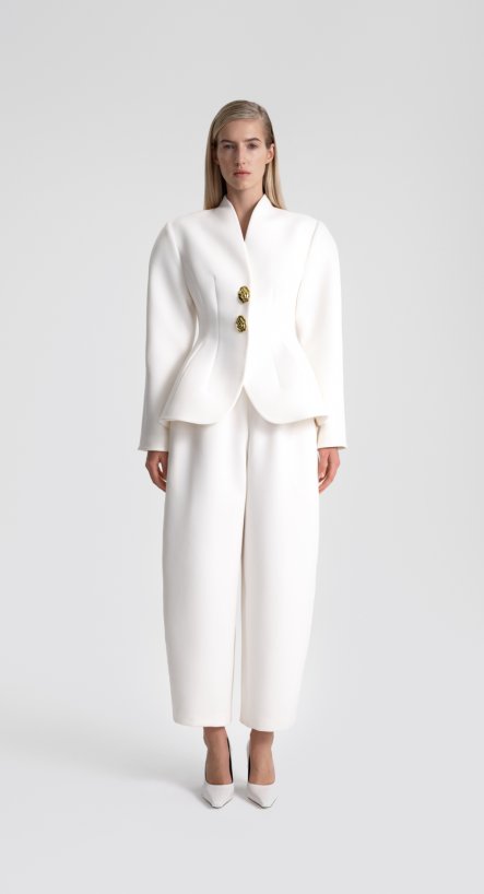 Брюки объемного силуэта