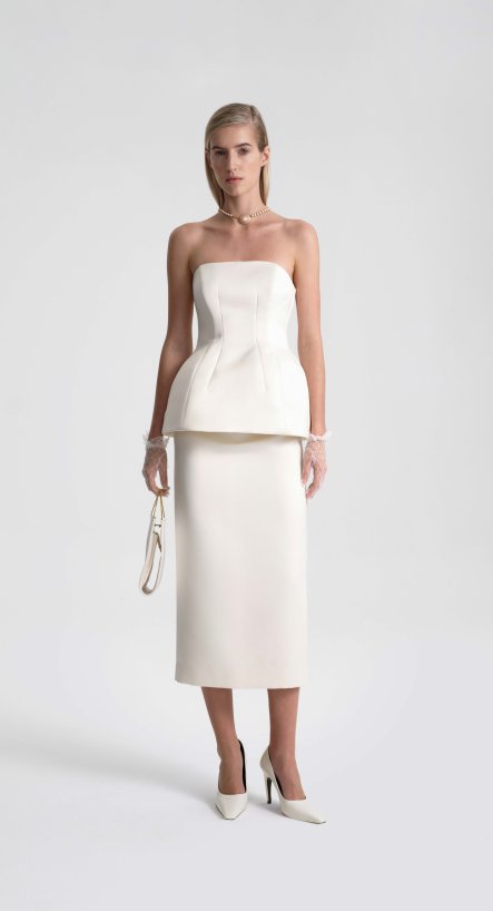 Юбка из сатина