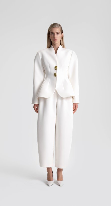 Брюки объемного силуэта