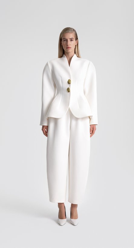 Брюки объемного силуэта