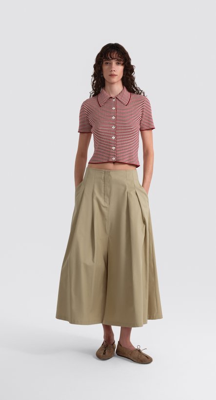 Поло в полоску