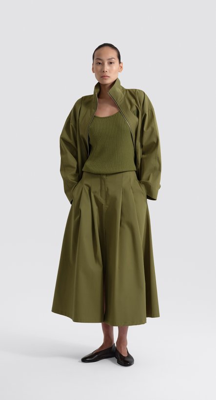 Юбка макси из хлопка