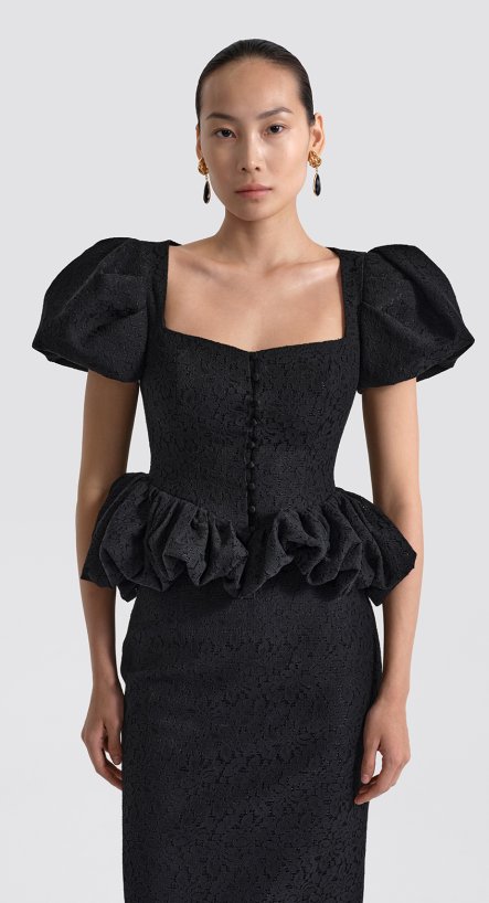 Блуза из кружева