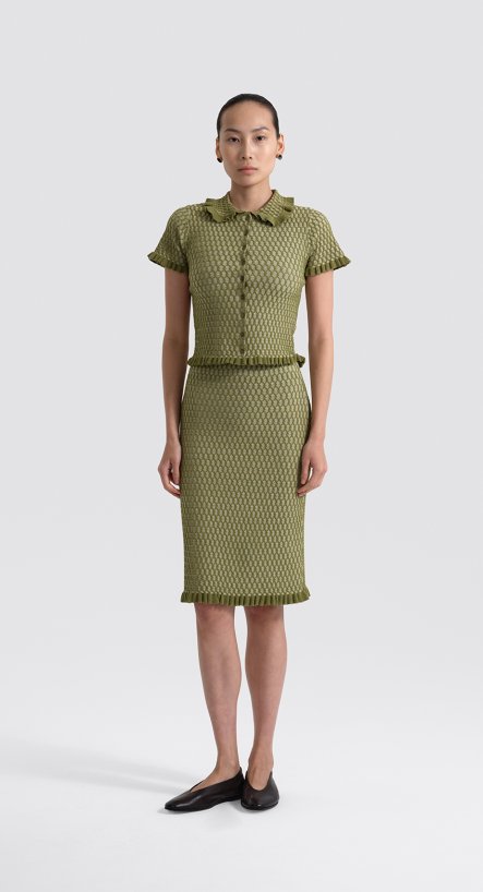 Юбка трикотажная