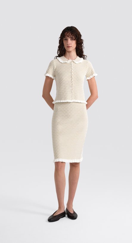 Юбка трикотажная