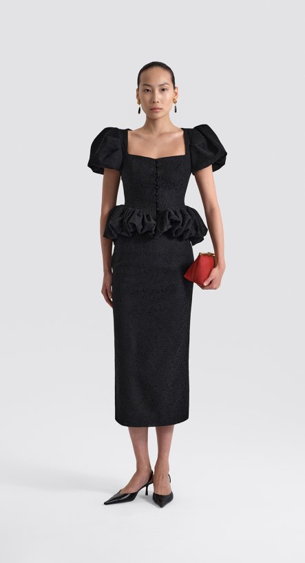 Юбки миди из кружева